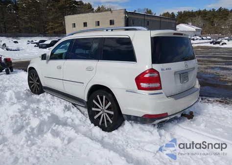 2011 Mercedes-Benz Gl 450 4Matic z USA, uszkodzony, nr VIN 4JGBF7BEXBA724845